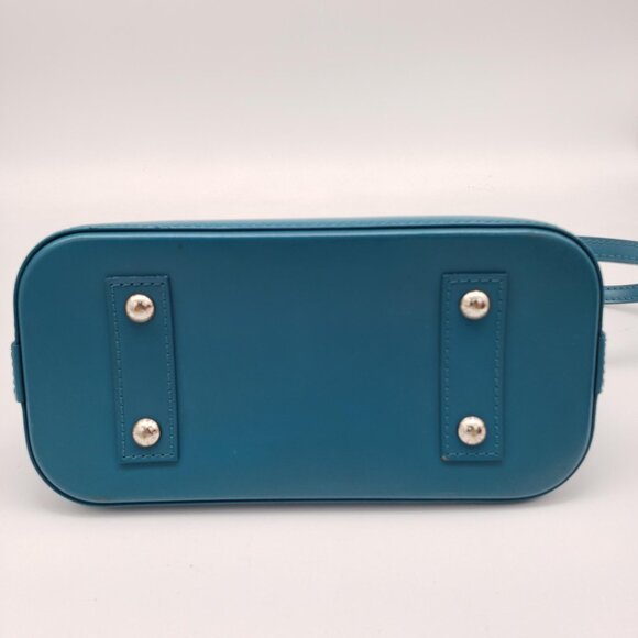 100% Authentic Louis Vuitton Alma Bb Epi Leather Satchel Bag 480-081024 - Picture 8 of 16